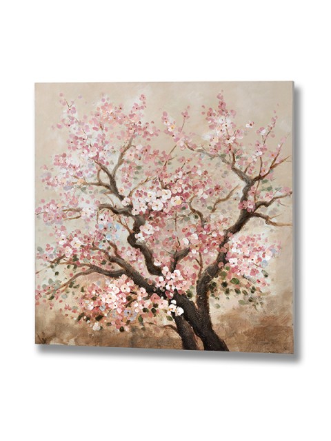 Pink Blossom Oil Painting